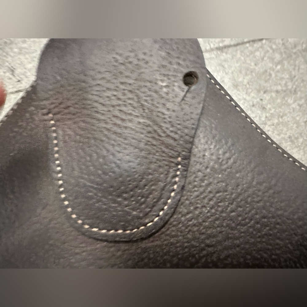 Butet Equestrian Belly Guard Girth, Padded Leather, Size 48, GUC! - Picture 4 of 5